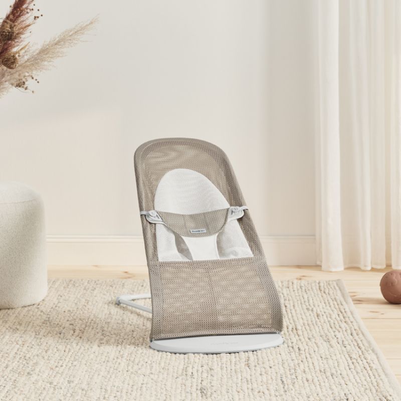 Transat Balance Soft Mesh 3D Beige et gris - Reconditionné BabyBjörn Produit 8