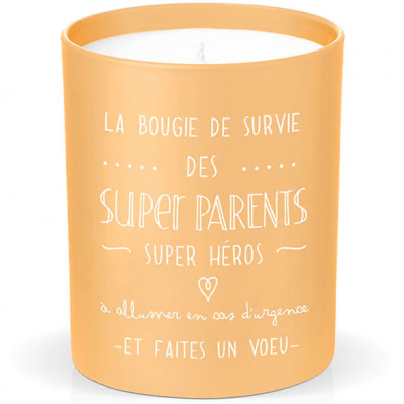 Bougie de survie des super parents Créa Bisontine