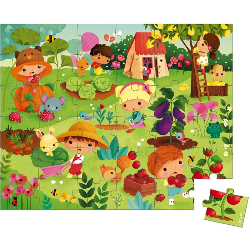Puzzle Potager (36 pièces) Janod