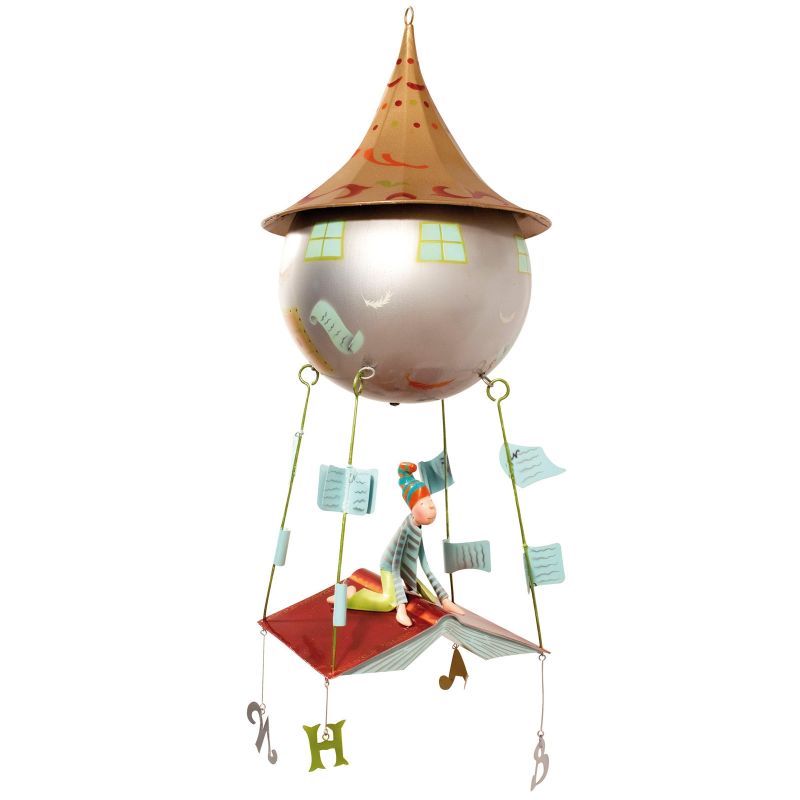 Mobile décoratif Schlumpeter L'enfant livre L'oiseau bateau