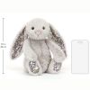 Peluche Bashful Lapin en fleurs Gris (31 cm) Jellycat Produit 5