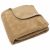Variation Marron du produit Couverture Basic Sherpa-Jersey Hazel (75 x 100 cm) de la marque Jollein