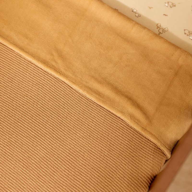 Couverture Basic Sherpa-Jersey Hazel (75 x 100 cm) Jollein Ambiance 7
