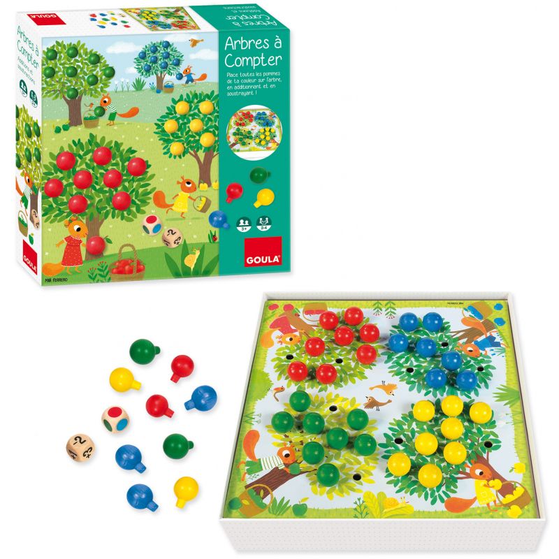 Jeu de vis Arbres à compter Goula
