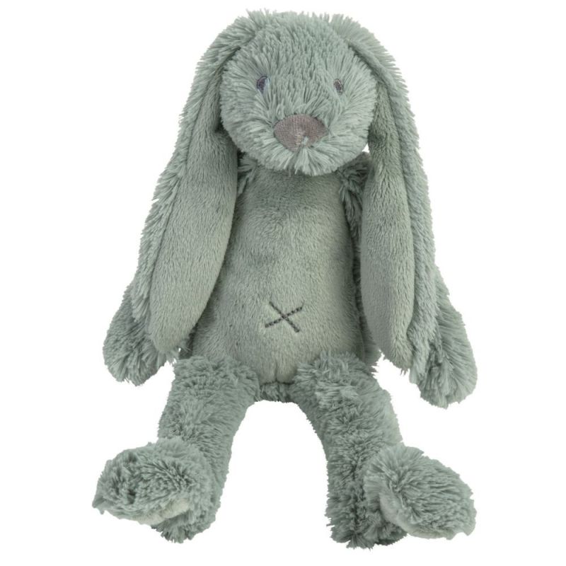 Peluche lapin vert Richie (38 cm) BAMBAM