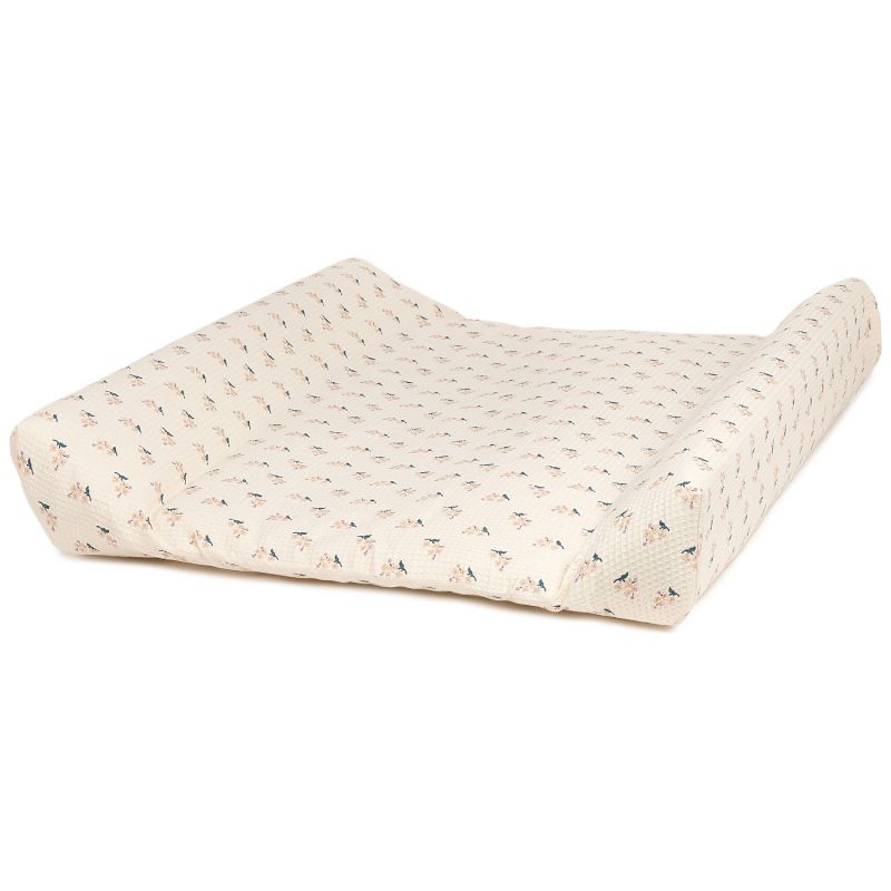 Housse de matelas à langer en nid d'abeille de coton bio Darling Opera Nobodinoz Produit 1