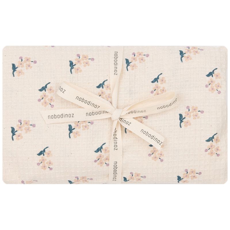 Housse de matelas à langer en nid d'abeille de coton bio Darling Opera Nobodinoz Produit 2