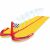 Variation Jaune, rouge du produit Tapis de glisse eau arroseur Racing de la marque Swim Essentials