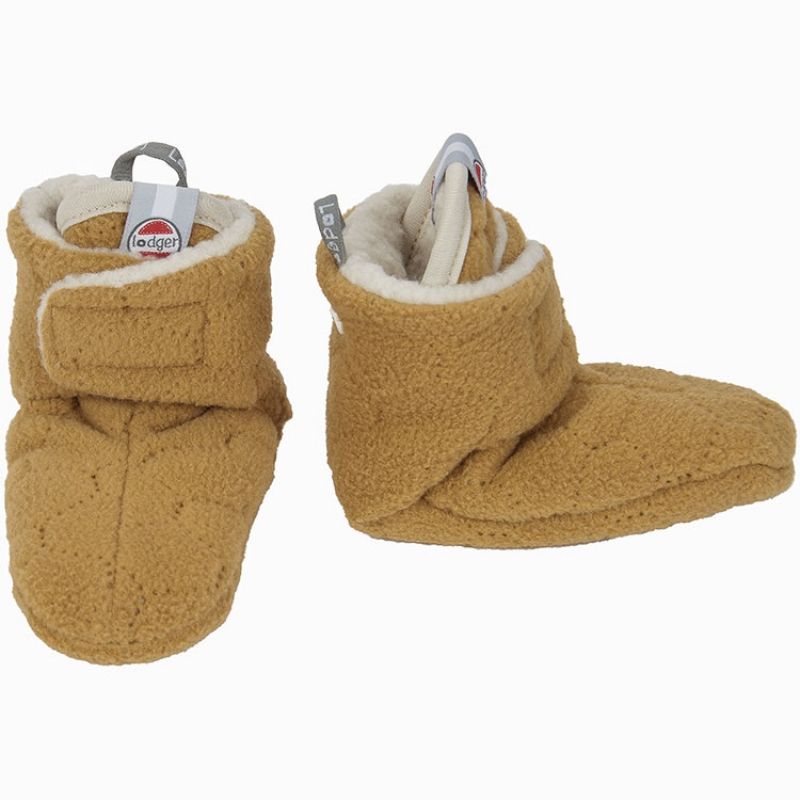 Chaussons caramel Botanimal (0-3 mois) Lodger