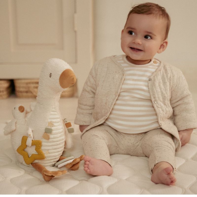 Peluche d'activités Oie Newborn Little Dutch Ambiance 2