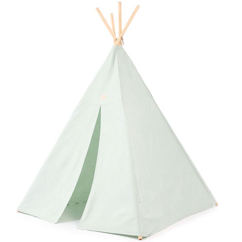 Tente tipi Phoenix White bubble Aqua Nobodinoz