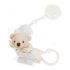 Attache sucette ours beige - Pasito a pasito Attache sucette ours beige - Pasito a pasito