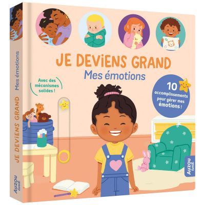Livre Je deviens Grand Mes émotions Auzou Editions