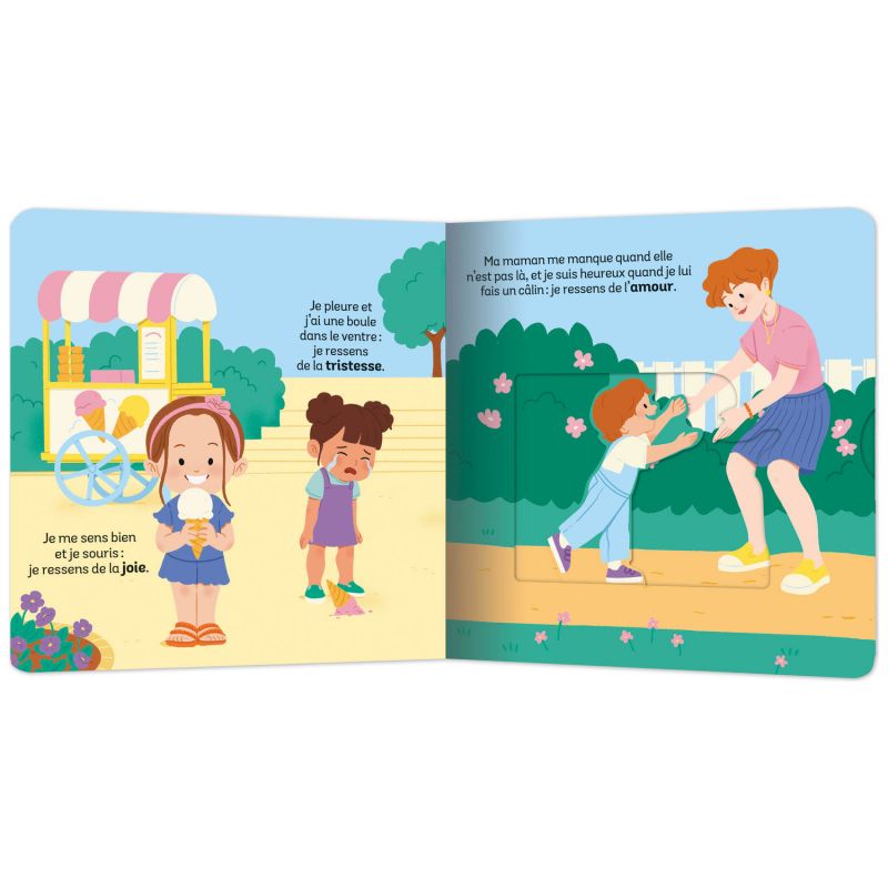 Livre Je deviens Grand Mes émotions Auzou Editions Produit ouvert 2