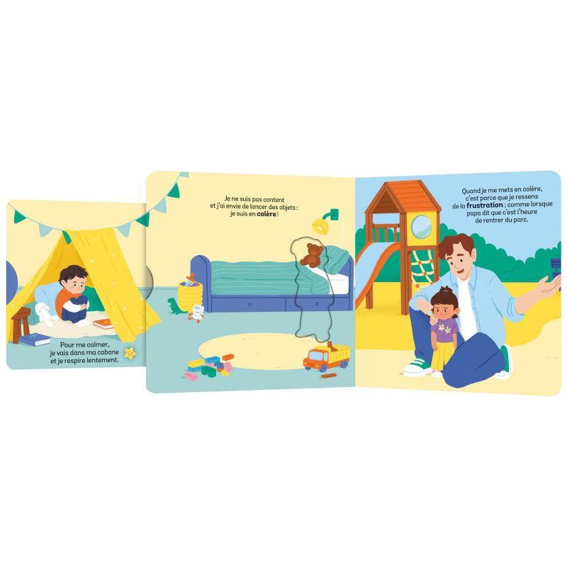 Livre Je deviens Grand Mes émotions Auzou Editions Ambiance 3