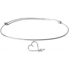 Jonc Lovely Hoop S-M (argent massif 925) - Padam Padam