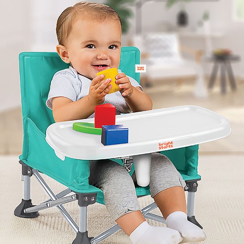 Rehausseur compact évolutif Pop 'N Sit Teal Kids2 Ambiance 5