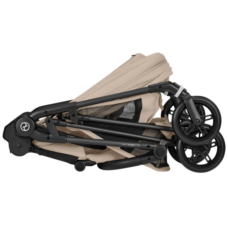 Poussette Citadine Ultra Légère Melio Carbon 2026 Almond Beige Cybex Produit 7