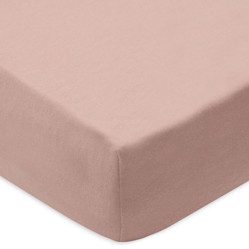 Lot de 2 draps housses en jersey Wild Rose-Ivory (40 x 80 cm) Jollein Produit 3