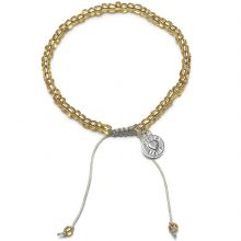 Bracelet Beads perles dorées  par Proud MaMa