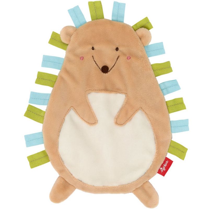 Doudou étiquettes hérisson Sigikid