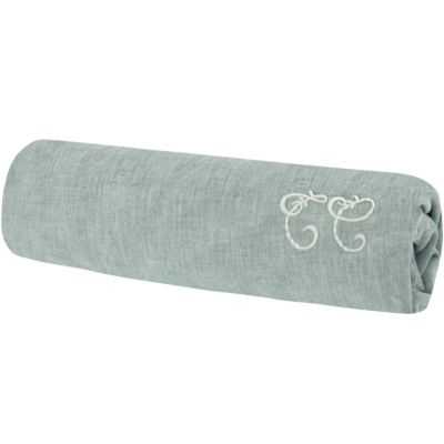 Drap housse Feuillage Vert Tartine et Chocolat