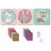 Coffret 3 mosaïques Animaux mignons Sycomore Produit 3