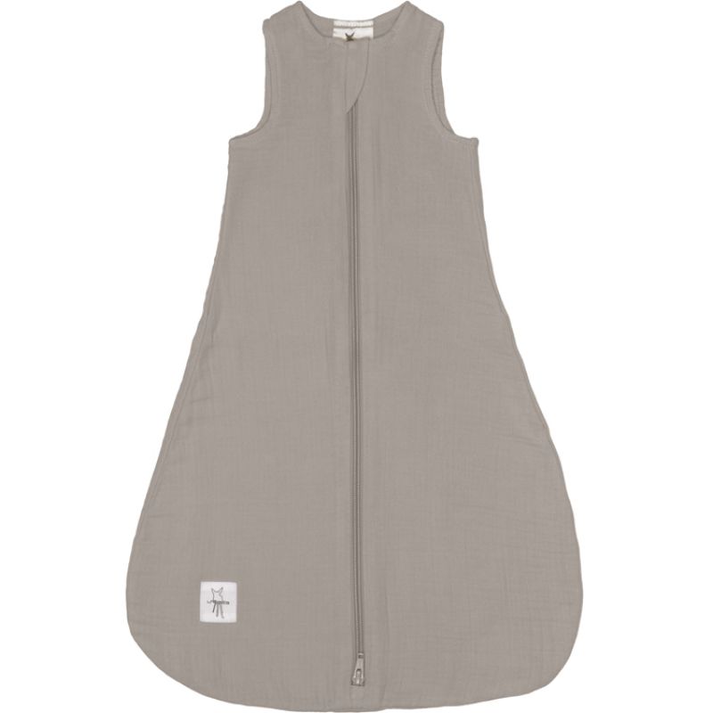 Gigoteuse légère en coton bio Cozy Home Taupe TOG 1 (70 cm) Lässig