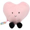 Peluche Les Flipetz I love you Cœur-Fleur Rose Les Déglingos Produit 1