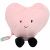 Variation Rose, vert du produit Peluche Les Flipetz I love you Cœur-Fleur Rose de la marque Les Déglingos
