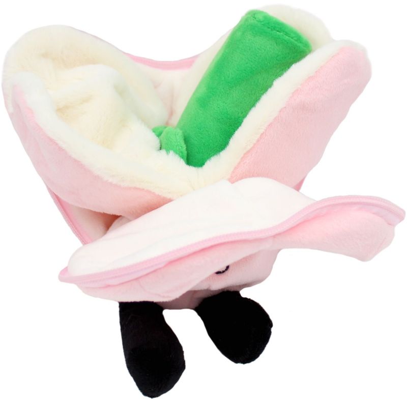 Peluche Les Flipetz I love you Cœur-Fleur Rose Les Déglingos Produit 2