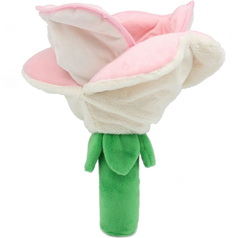 Peluche Les Flipetz I love you Cœur-Fleur Rose Les Déglingos Produit 3