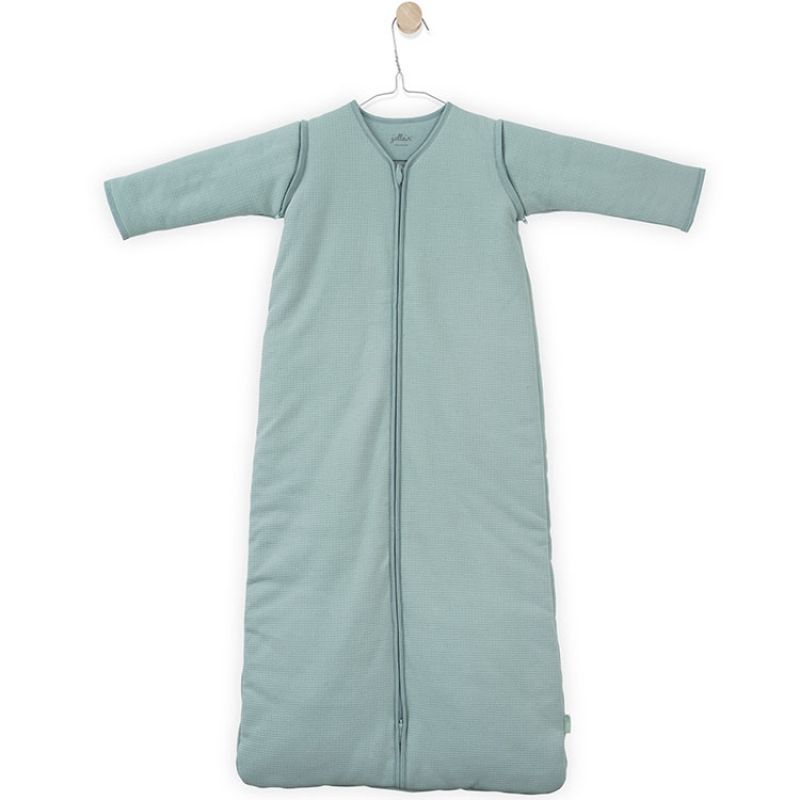 Gigoteuse 4 saisons Tiny waffle vert d'eau TOG 2,2 (110 cm) Jollein