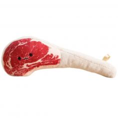 Porte-clé peluche Barbecue Côtelette (8 cm) - Bazuuyu