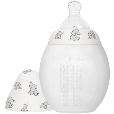 Biberon anti-colique en silicone Eléphant (330 ml) Elhée