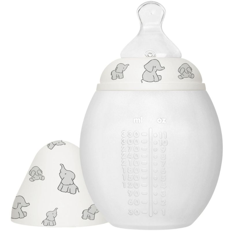 Biberon anti-colique en silicone Eléphant (330 ml) Elhée Produit 1