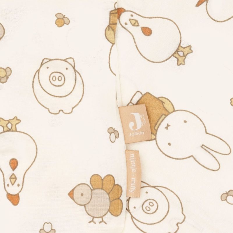 Housse de couette + taie d'oreiller Miffy Family Farm (100 x 140 cm) Jollein Produit 3