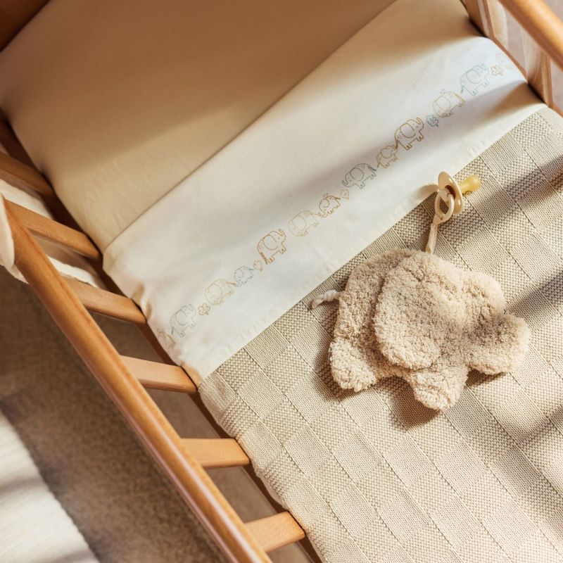 Drap housse en jersey Oatmeal (40 x 80 cm) Jollein Ambiance 5