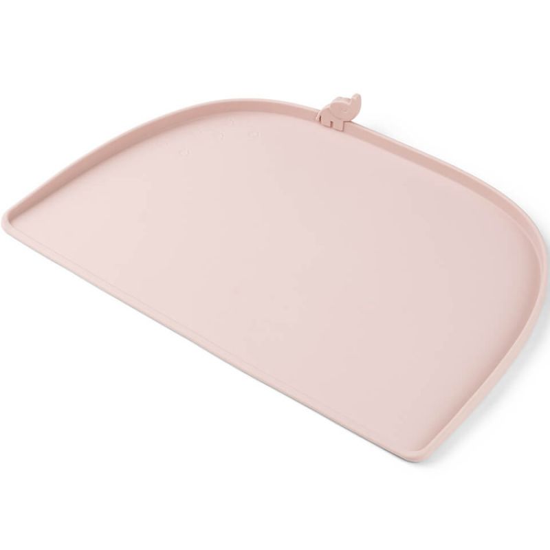 Set de table bord relevé silicone Elphee rose Done by Deer