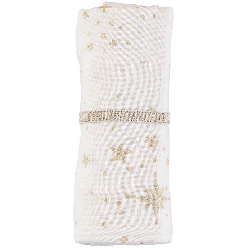 Maxi lange Butterfly Gold stella (100 x 120 cm) Nobodinoz