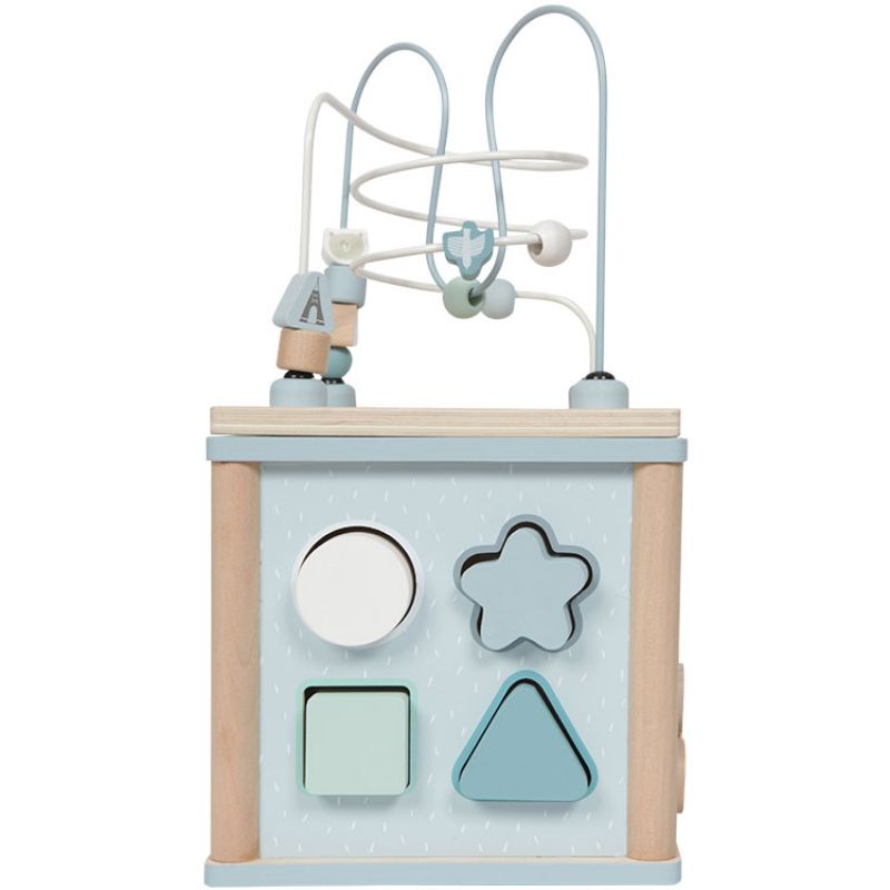 Cube d'activités Adventure blue Little Dutch
