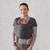 Echarpe de portage Aura Knit Soft Black Ergobaby Ambiance 5