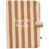 Protège carnet de santé Rayures Larges (personnalisable) Atelier Wagram Produit 1