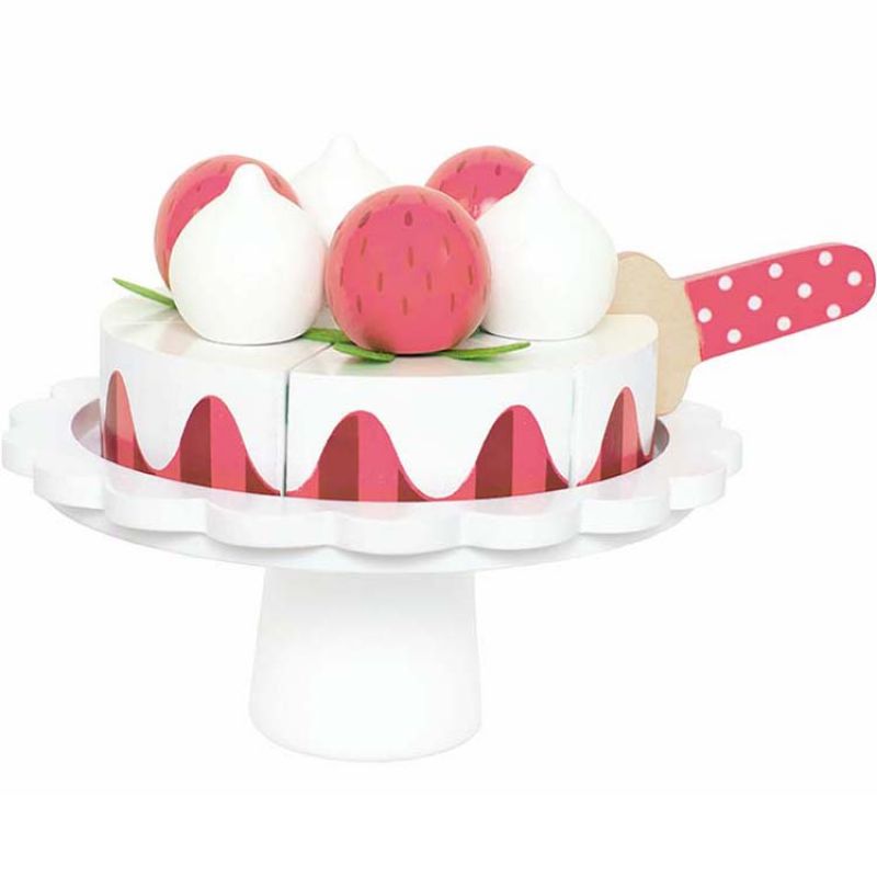 Gâteau aux fraises et à la crème Jabadabado
