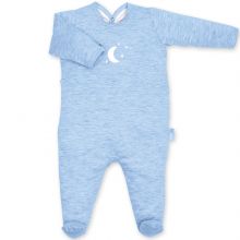 Pyjama léger jersey Bmini bleu à points jerry (1-3 mois : 50 à 60 cm)  par Bemini