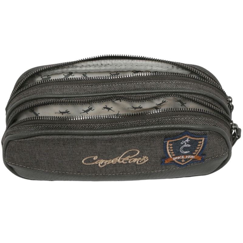 Trousse 2 compartiments Grey Badges Caméléon Produit ouvert 3