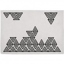 Tapis rectangulaire géométrique Boho Chic (120 x 170 cm)  par Lilipinso