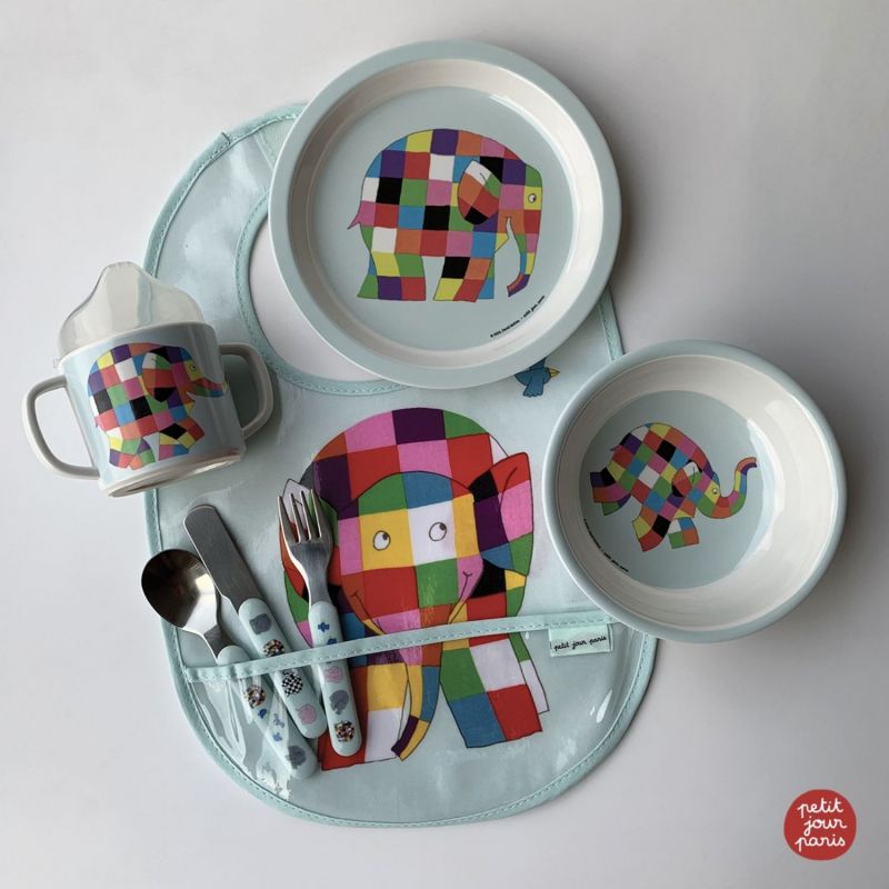 Lot de 3 couverts Elmer Petit Jour Paris Ambiance 3