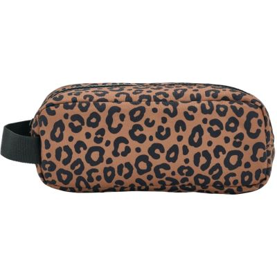Trousse double compartiment Léopard