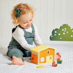 Mon premier poulailler en bois Ferme (11 pièces)